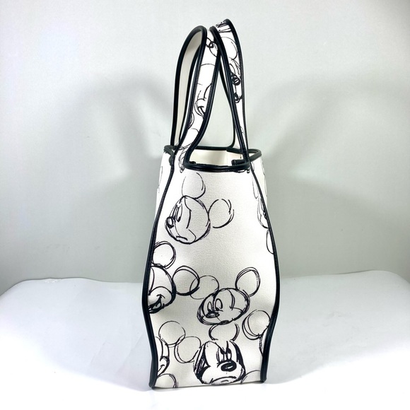 Stella McCartney Disney Fantasia Mickey Mouse Cotton X-Large Tote With Pouch NEW - Picture 5 of 17